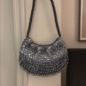 Silver Sequin Women's Bag